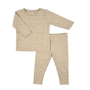 Lucky Wang NYC Swiss Dots Floral Playset - NEW